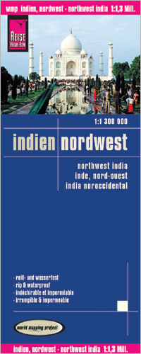 Indie Severozápad (India North-West) 1:1,3m mapa RKH