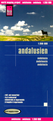 Andalusie (Andalucía) 1:350t mapa RKH