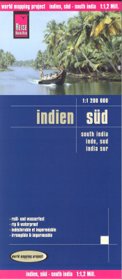 Indie Jih (India South) 1:1,2m mapa RKH