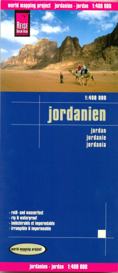 detail Jordánsko (Jordan) 1:400t mapa RKH