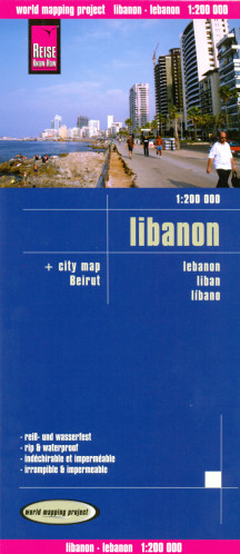 Libanon (Lebanon) 1:200t mapa RKH