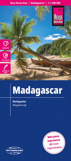 detail Madagascar 1:1,2m mapa RKH