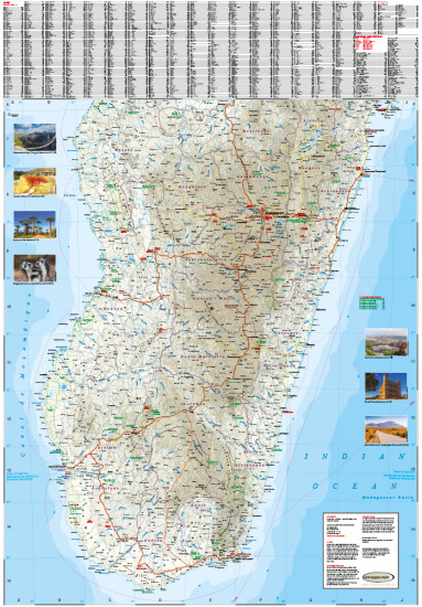 detail Madagascar 1:1,2m mapa RKH