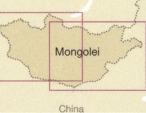 detail Mongolsko (Mongolia) 1:1,6m mapa RKH