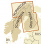 náhled Finsko (Finland) 1:875t mapa RKH