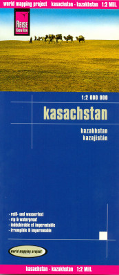 Kazachstán (Kazakhstan) 1:2m mapa RKH