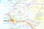 náhled Kamerun (Cameroon) & Gabon 1:1,3m mapa RKH