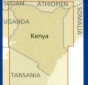 náhled Keňa (Kenya) 1:950t mapa RKH