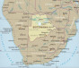 náhled Botswana 1:1m mapa RKH