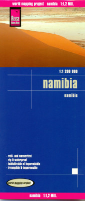 Namibie (Namibia) 1:1,2m mapa RKH