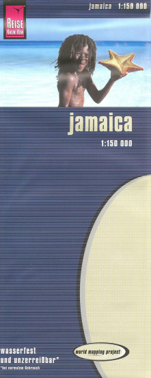detail Jamajka (Jamaica) 1:150.000 mapa RKH