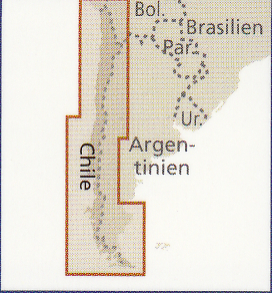 detail Chile 1:1,6m mapa RKH