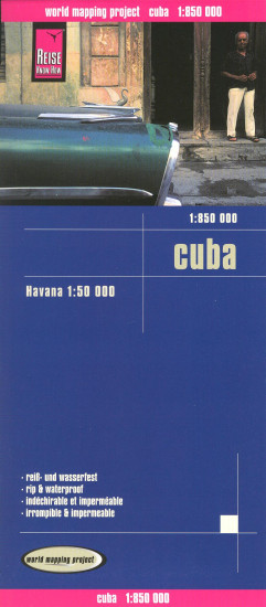 detail Kuba (Cuba) 1:650.000 mapa RKH