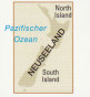 náhled Nový Zéland (New Zealand) 1:1m mapa RKH