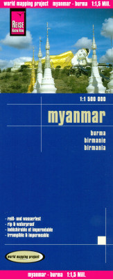 Myanmar (Barma) 1:1,5m mapa RKH