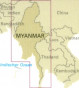 náhled Myanmar (Barma) 1:1,5m mapa RKH