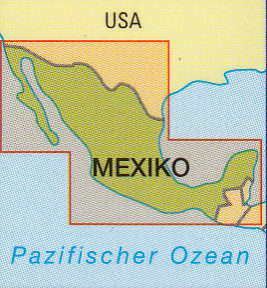 detail Mexiko (Mexico) 1:2,25m mapa RKH