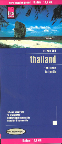 Thajsko (Thailand) 1:1,2m mapa RKH
