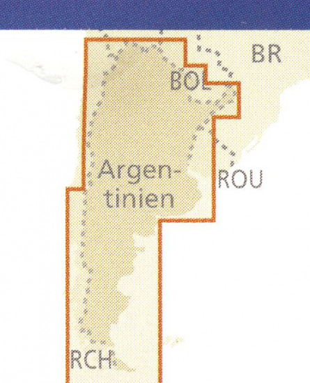 detail Argentina 1:2m mapa RKH