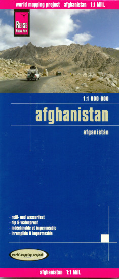 detail Afghanistan 1:1m mapa RKH