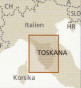 náhled Toskánsko (Tuscany) 1.200t mapa RKH