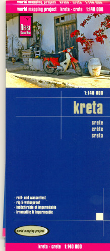 Kréta (Crete) 1:140t mapa RKH
