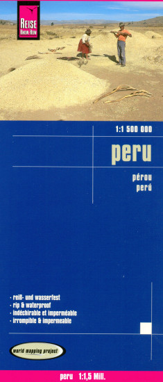 detail Peru 1:1,5m mapa RKH