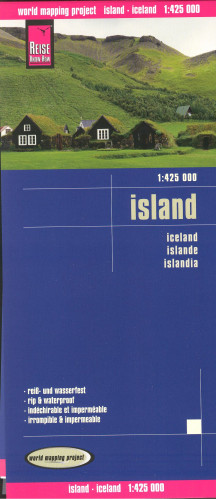 Island (Iceland) 1:425.000 mapa RKH