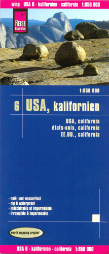 USA #6 Kalifornie (California) 1:850t mapa RKH