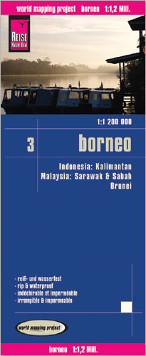 detail Borneo 1:1,2m mapa RKH