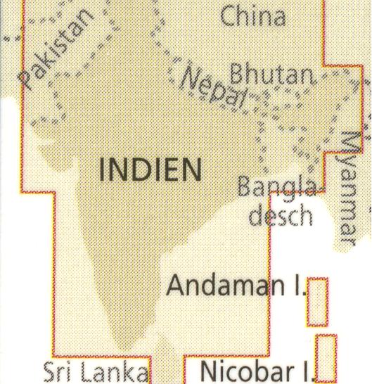 detail Indie (India) 1:2,9m mapa RKH
