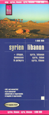 Sýrie, Libanon (Syria & Lebanon) 1:600t mapa RKH
