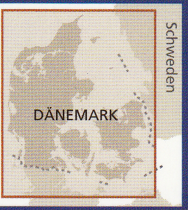 detail Dánsko (Denmark) 1:300t mapa RKH