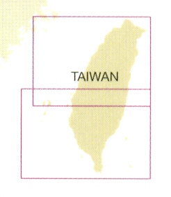 detail Taiwan 1:300t mapa RKH