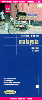 Malajsie (Malaysia) 1:800t mapa RKH