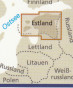 náhled Estonsko (Estonia) 1:275.000 mapa RKH