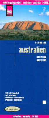 Austrálie (Australia) 1:4m mapa RKH