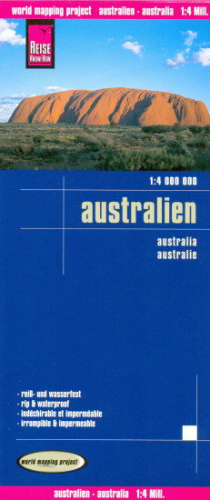detail Austrálie (Australia) 1:4m mapa RKH