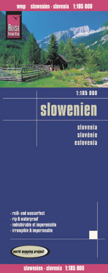detail Slovinsko (Slovenia) 1:185t mapa RKH