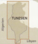náhled Tunisko (Tunisia) 1:600t mapa RKH