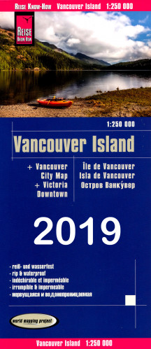 Vancouver Island 1:250.000 mapa RKH