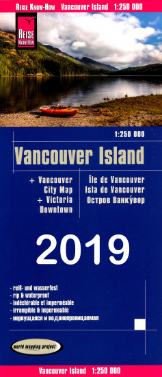 detail Vancouver Island 1:250.000 mapa RKH