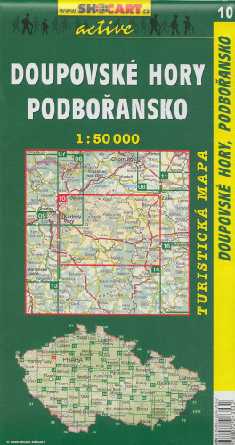 Doupovské hory 1:50t turistická mapa (10) SC