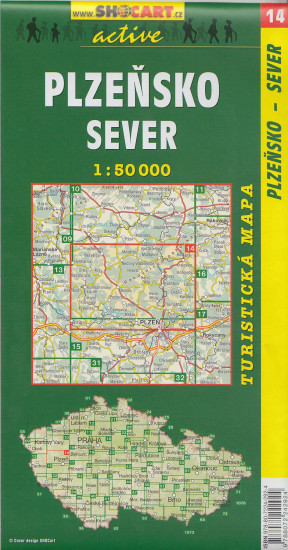 detail Plzeňsko Sever 1:50t turistická mapa (14) SC