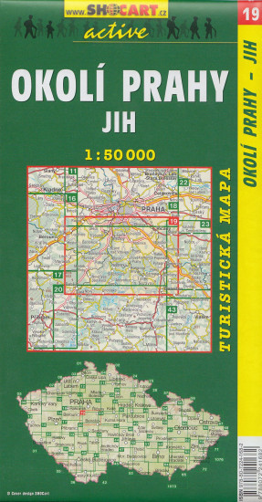 detail Okolí Prahy Jih 1:50t turistická mapa (19) SC