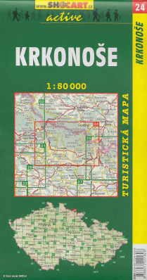Krkonoše 1:50t turistická mapa (24) SC