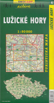 Lužické hory 1:50t turistická mapa (4) SC