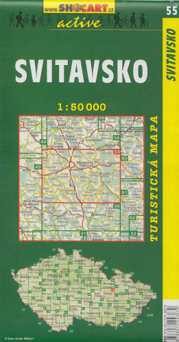 Svitavsko 1:50t turistická mapa (55) SC