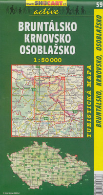 Bruntálsko, Krnovsko, Osoblažsko 1:50t turistická mapa (59) SC