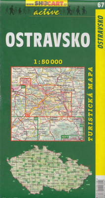 Ostravsko 1:50t turistická mapa (67) SC